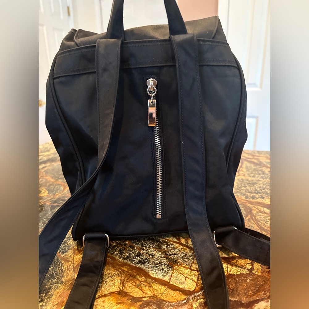 Dkny Classic Black Nylon Backpack - image 2